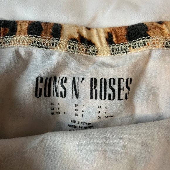 FOREVER 21 Guns N' Roses Tube Top Size S - Picture 2 of 3